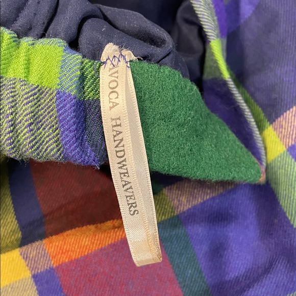 Avoca of Scotland Colorful Plaid Two-Piece Set marked size S jacket and skirt - Picture 14 of 16